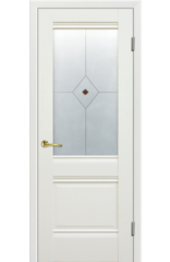 2 X белый ясень с фьюзингом