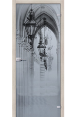 Аркада Черная Белое Сатинато